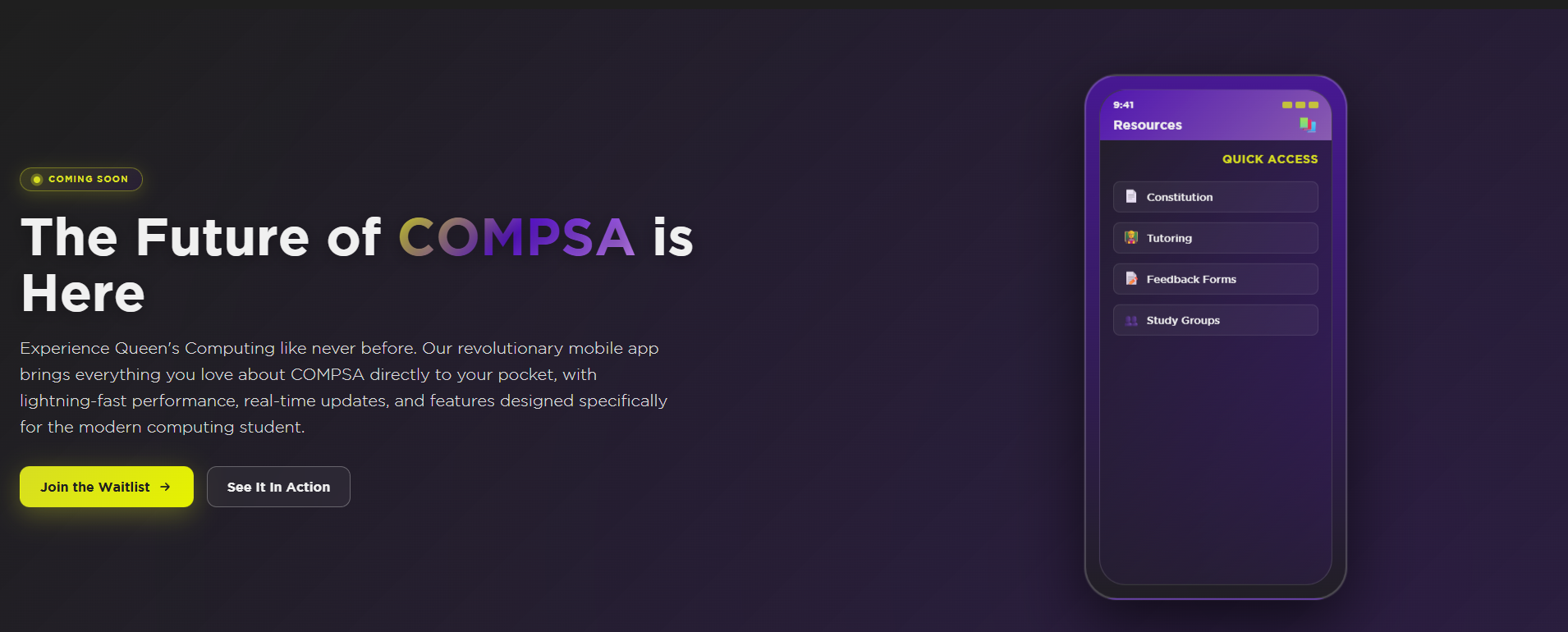 COMPSA Mobile App